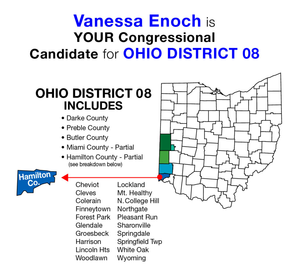 About Ohio’s 8th Congressional District Enoch for Congress