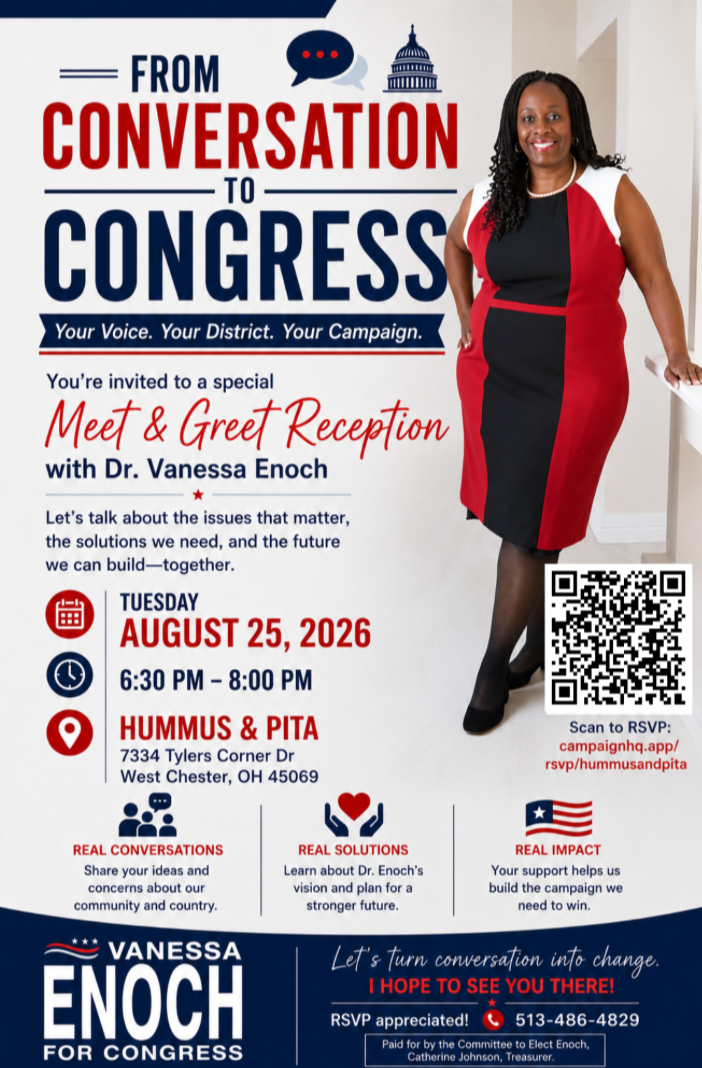 Hummus & Pita Grill - Meet & Greet Dr. Enoch